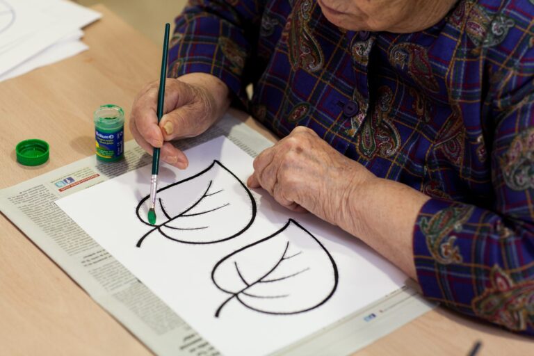 Art therapy for older people