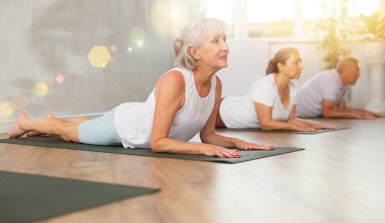 Benefits of yoga for older people